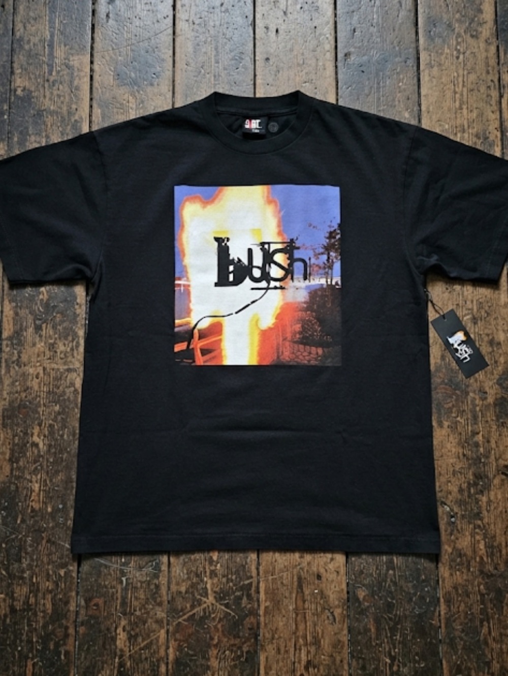 Bush Razorblade Suitcase Black Shirt Giant Adult XL
